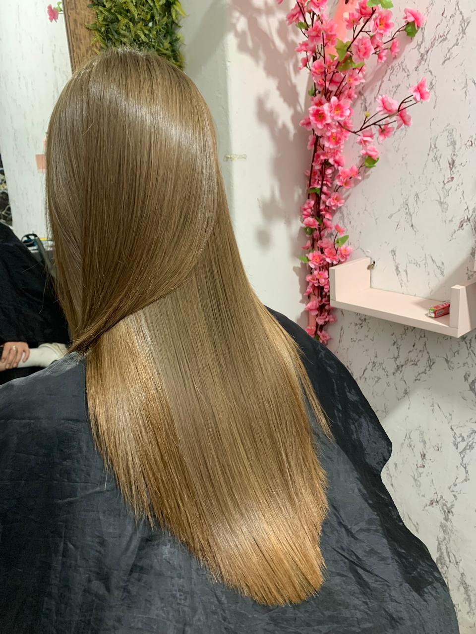 Liso espelhado depois - Espaço Ane Pelotas