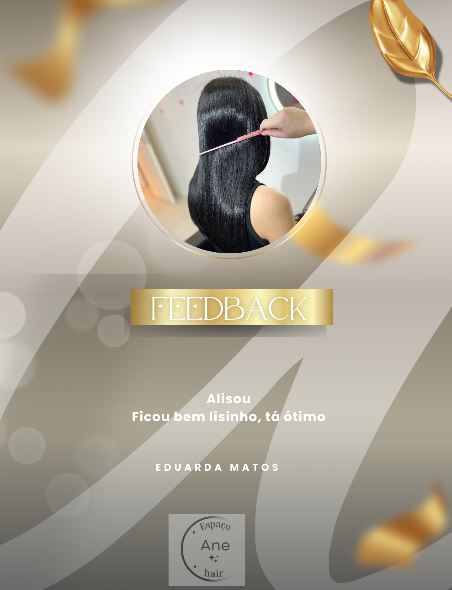 Feedback de cliente - Espaço Ane Pelotas